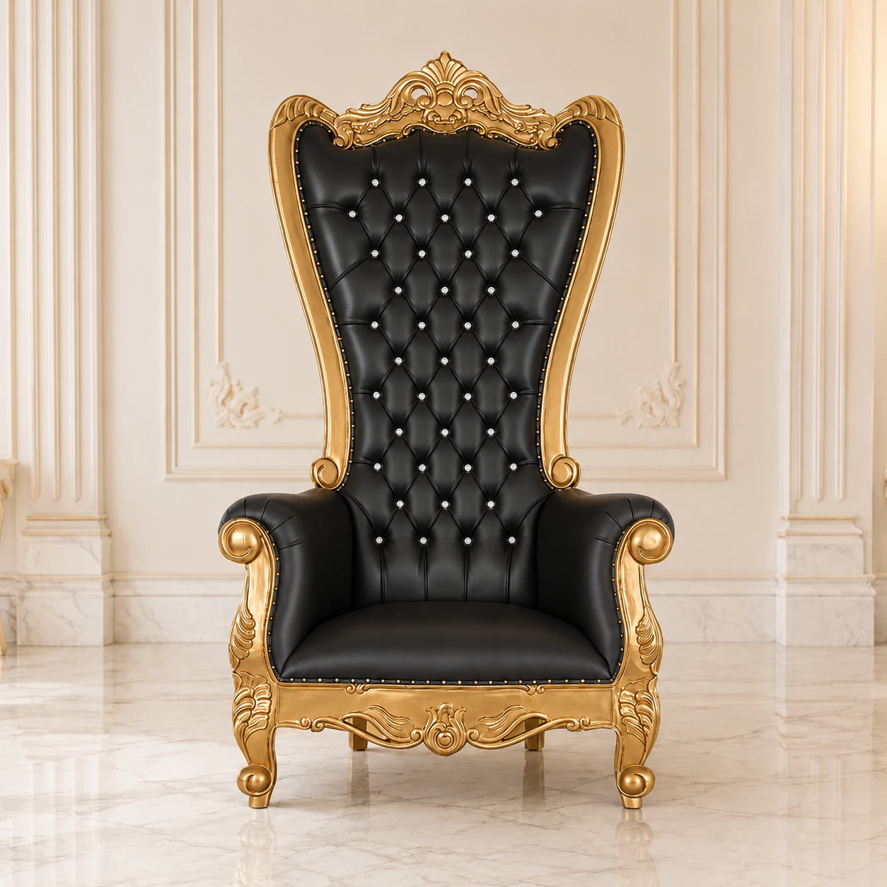 Enorme silla Tiffany 104 Royal Throne