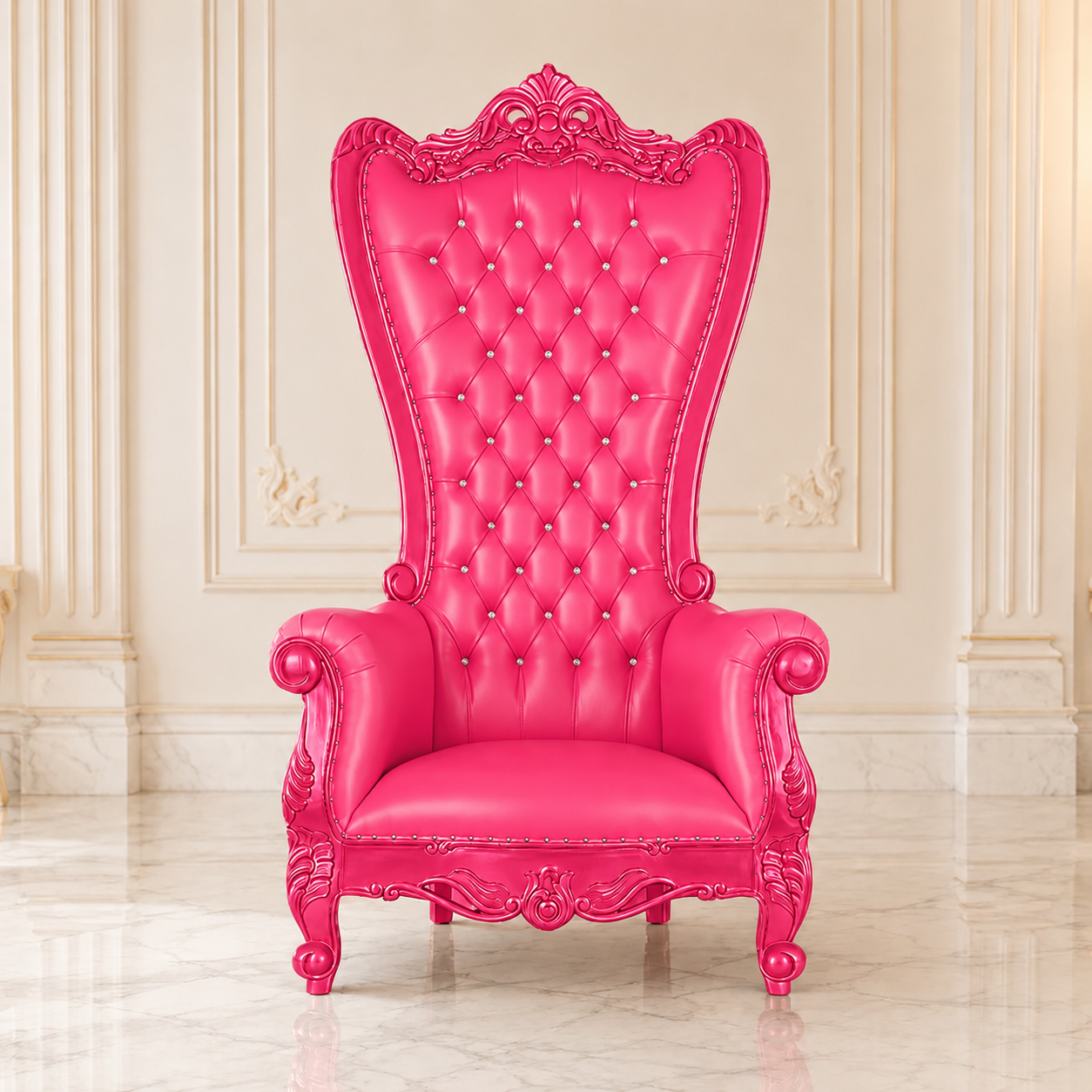 Enorme silla Tiffany 104 Royal Throne