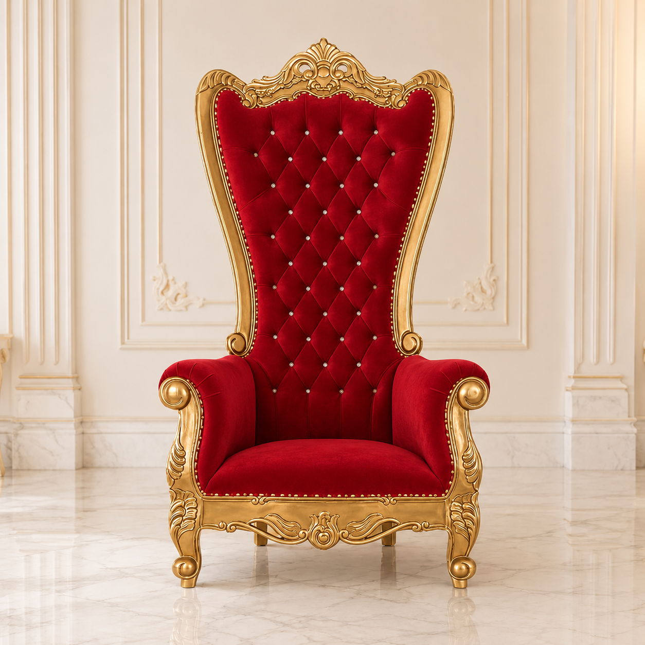 Enorme silla Tiffany 104 Royal Throne