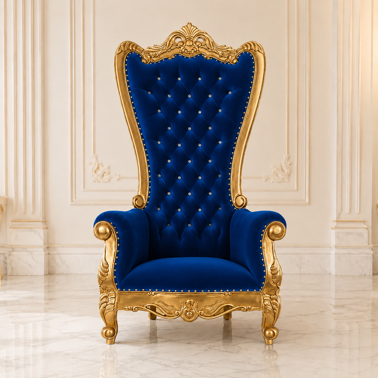 Enorme silla Tiffany 104 Royal Throne