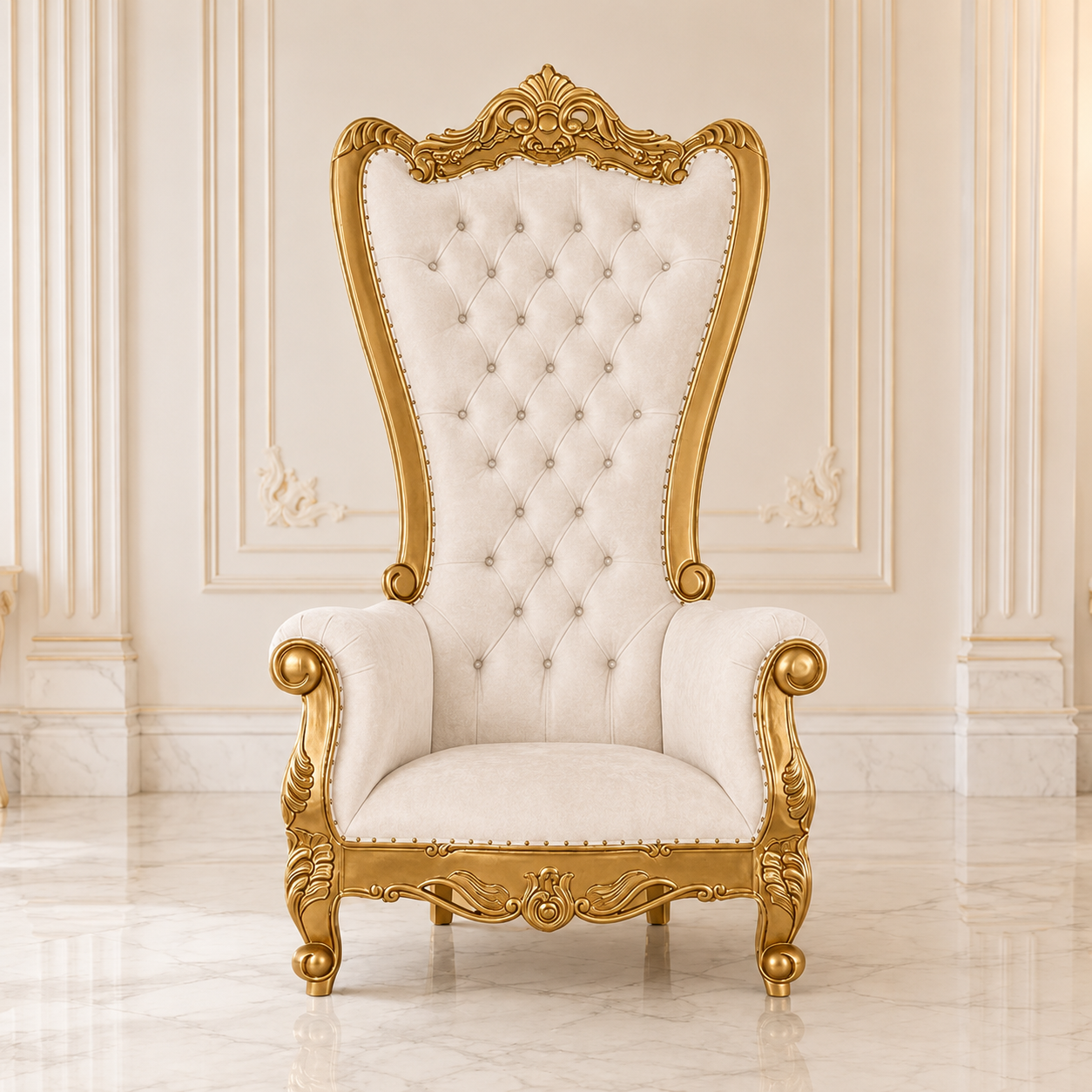 Enorme silla Tiffany 104 Royal Throne