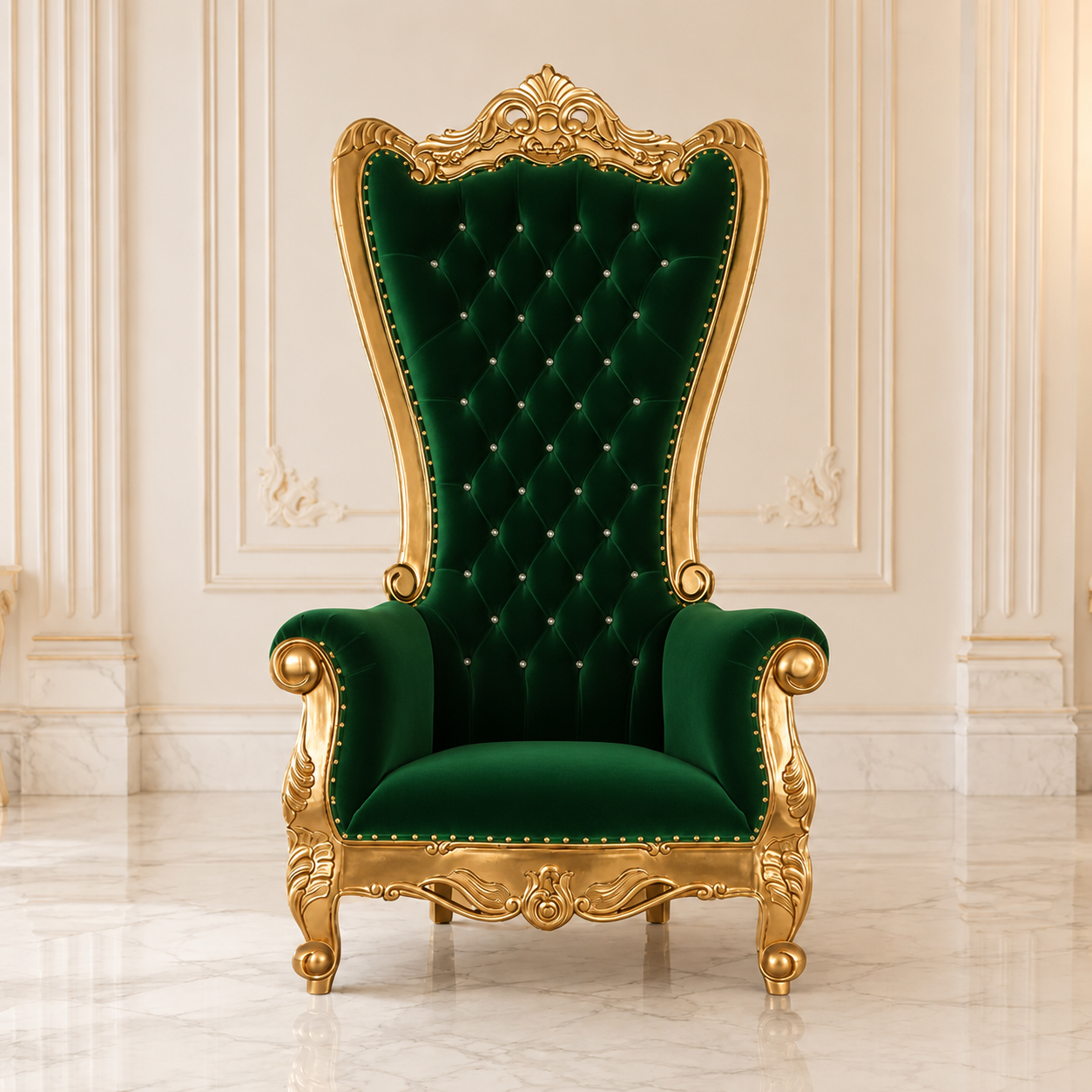 Enorme silla Tiffany 104 Royal Throne