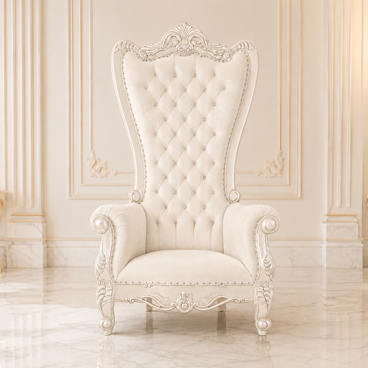 Enorme silla Tiffany 104 Royal Throne