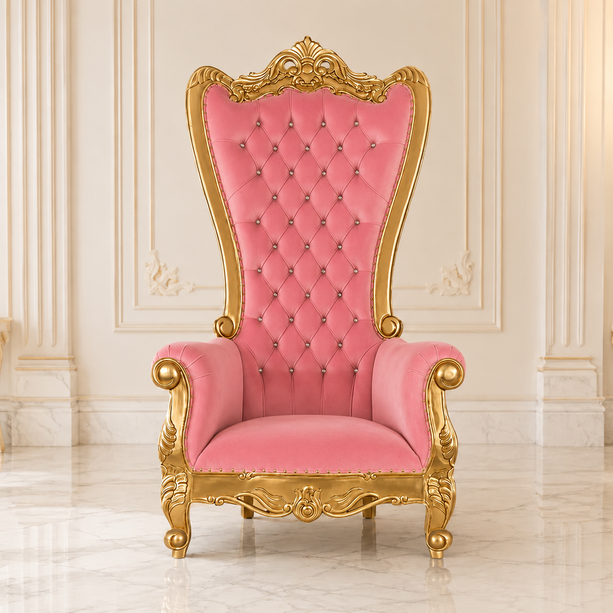 Enorme silla Tiffany 104 Royal Throne