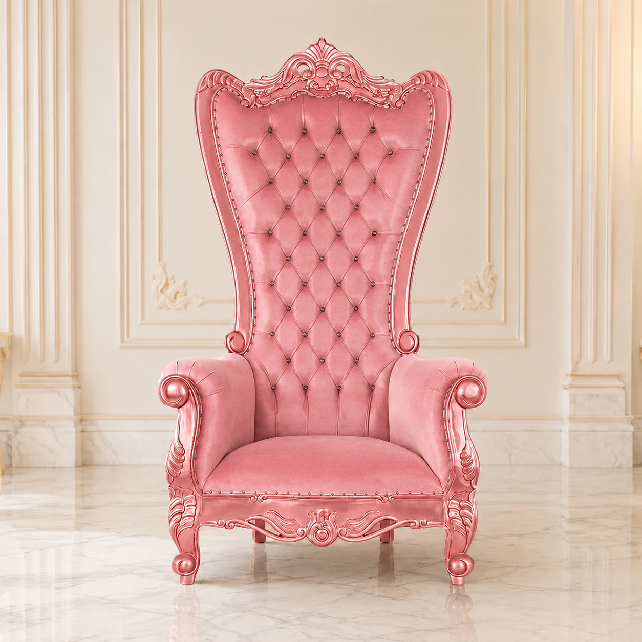 Enorme silla Tiffany 104 Royal Throne