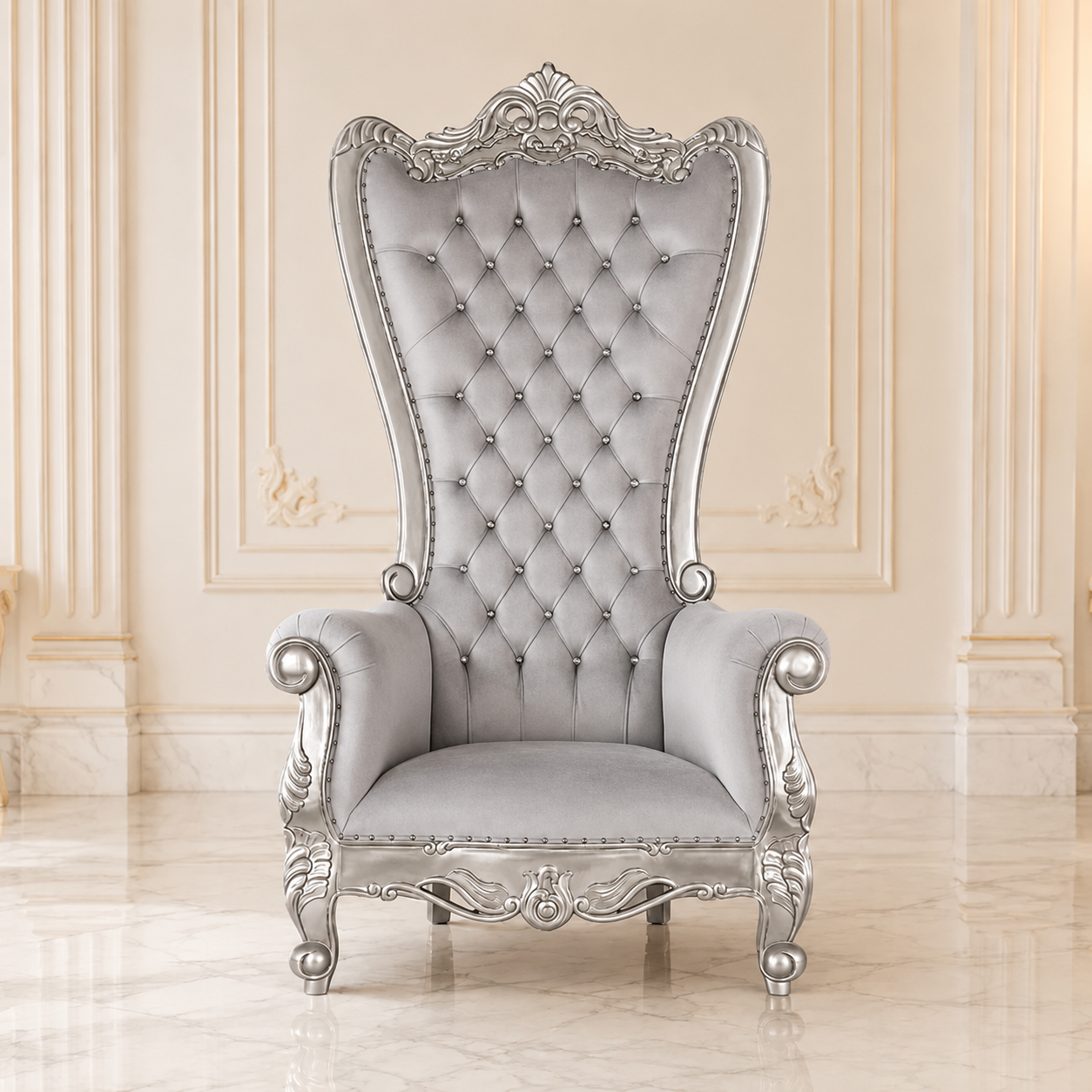 Enorme silla Tiffany 104 Royal Throne