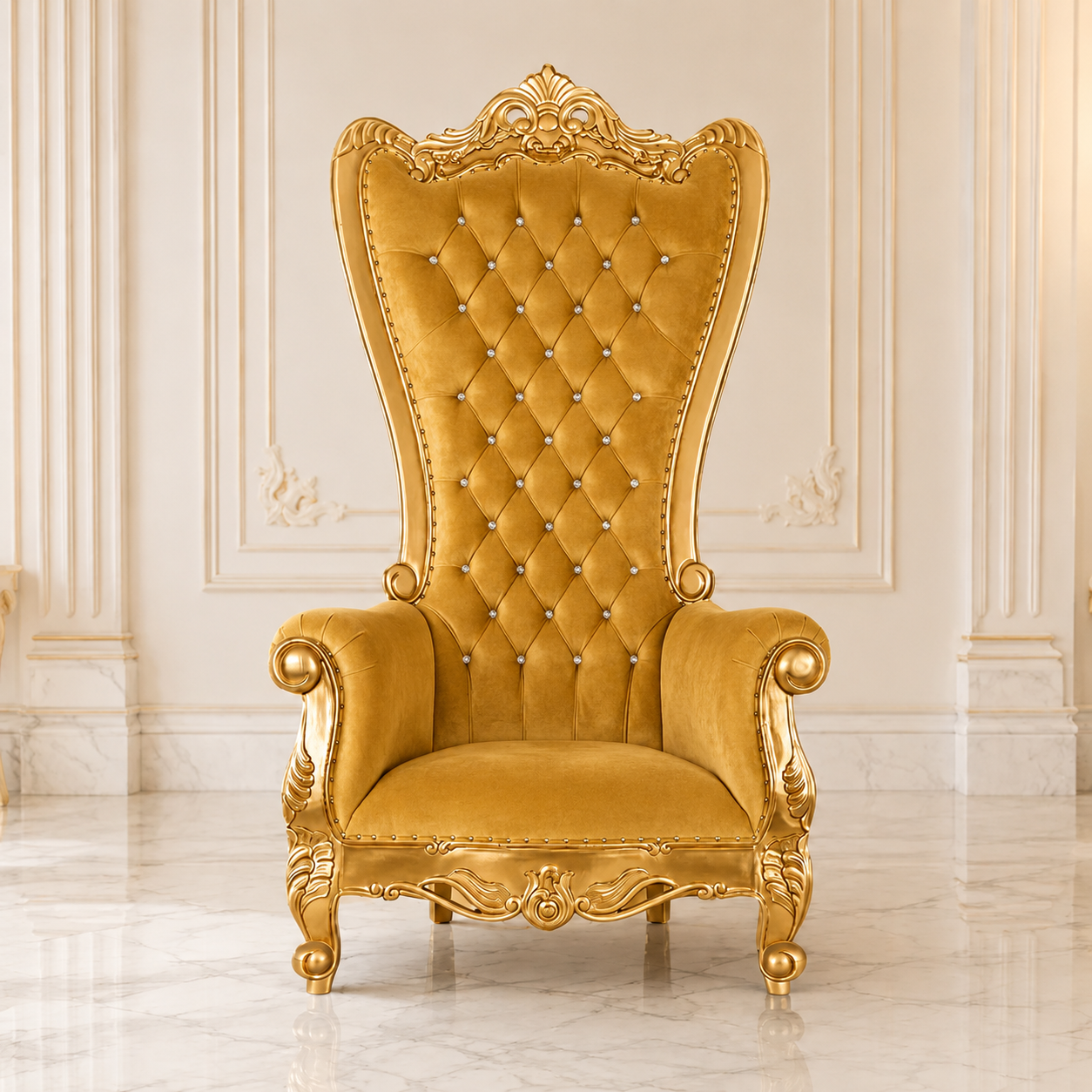 Enorme silla Tiffany 104 Royal Throne