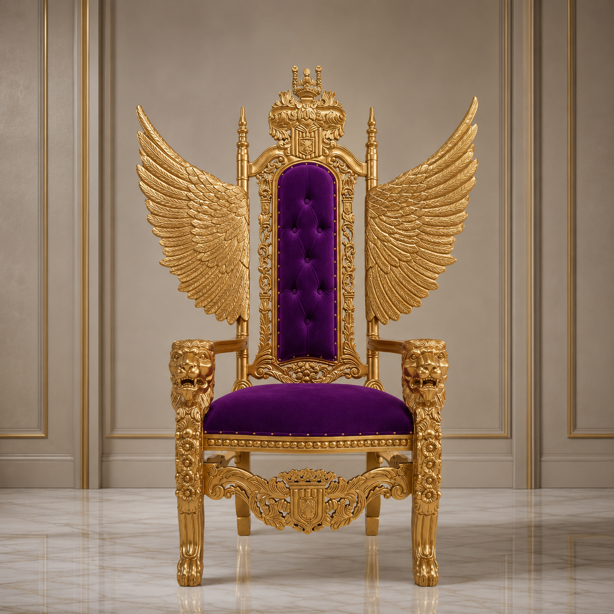 King David Angelic Throne