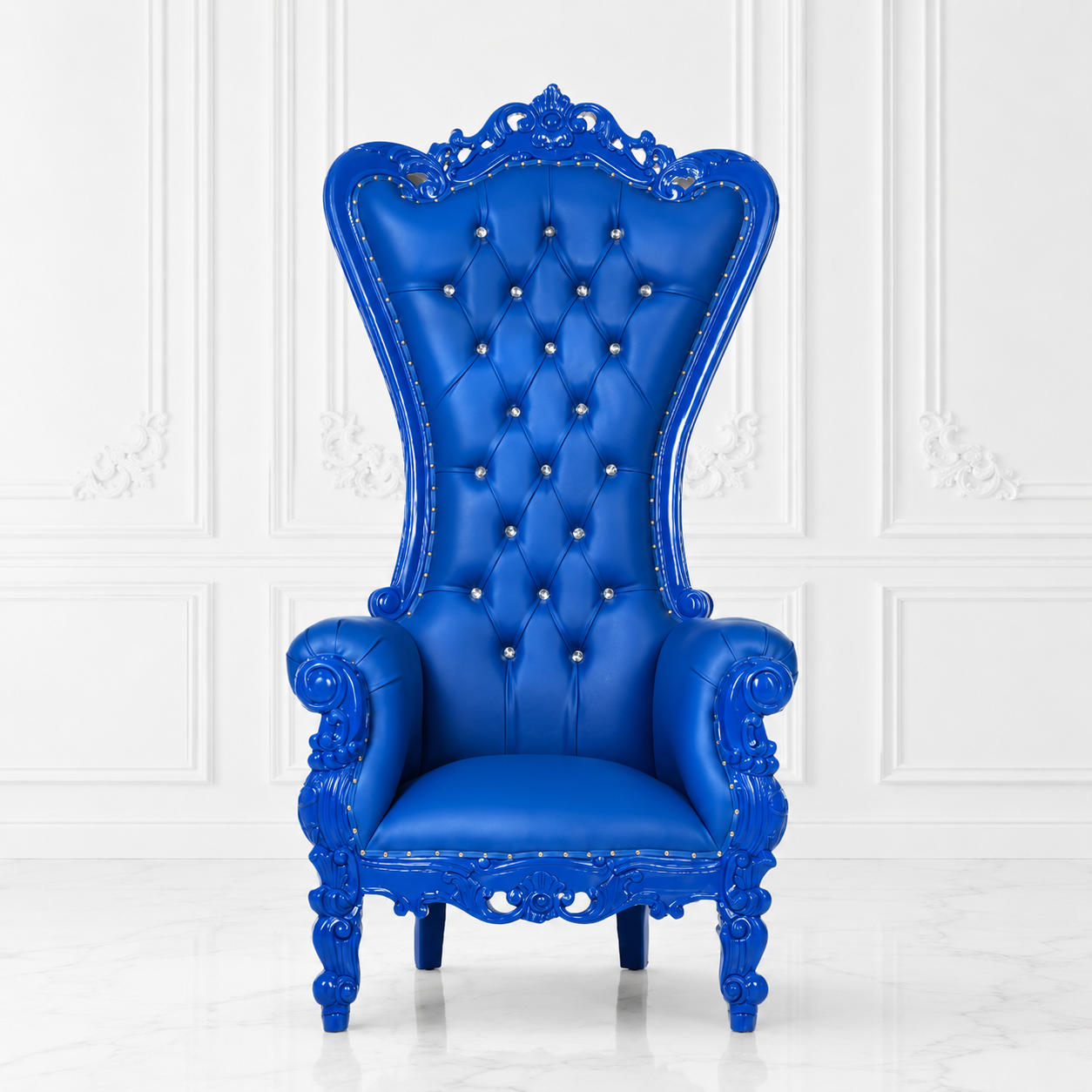 Chloe Throne Chair - Vinyl