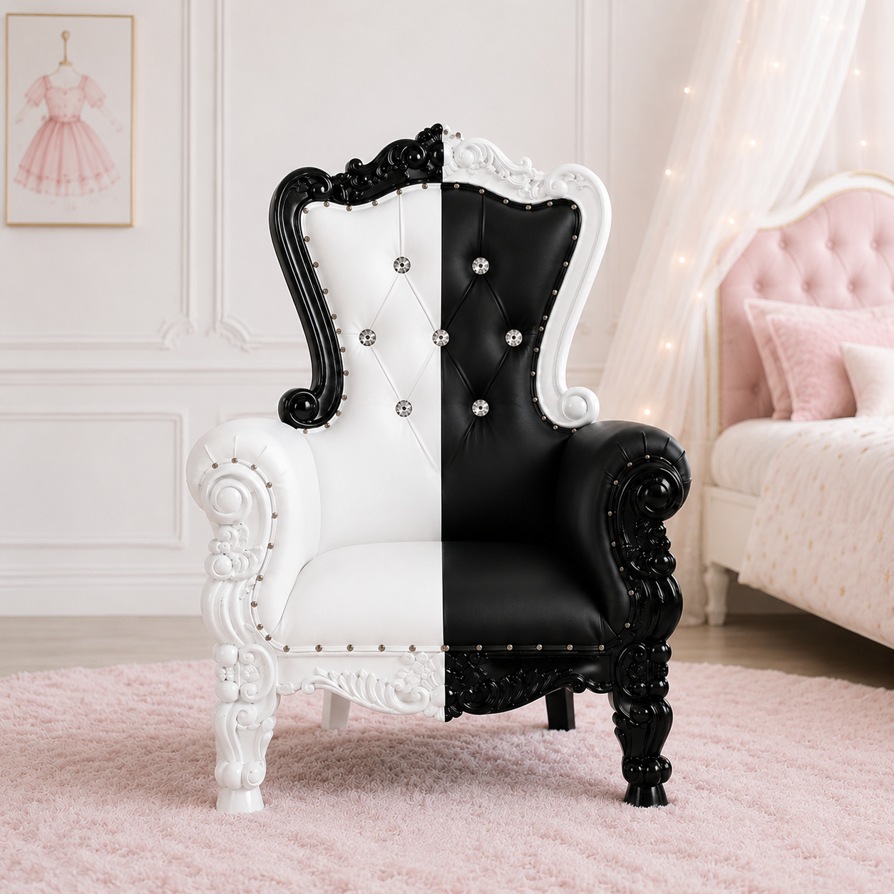 Mini Tiffany 33 Kids Throne - Vinyl