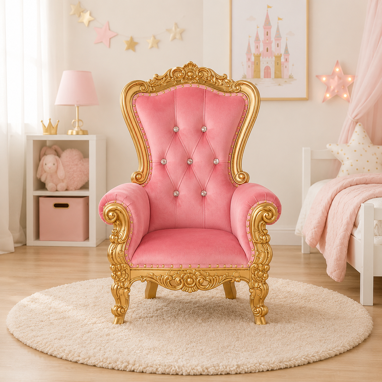 Mini Tiffany 33 Kids Throne - Velvet