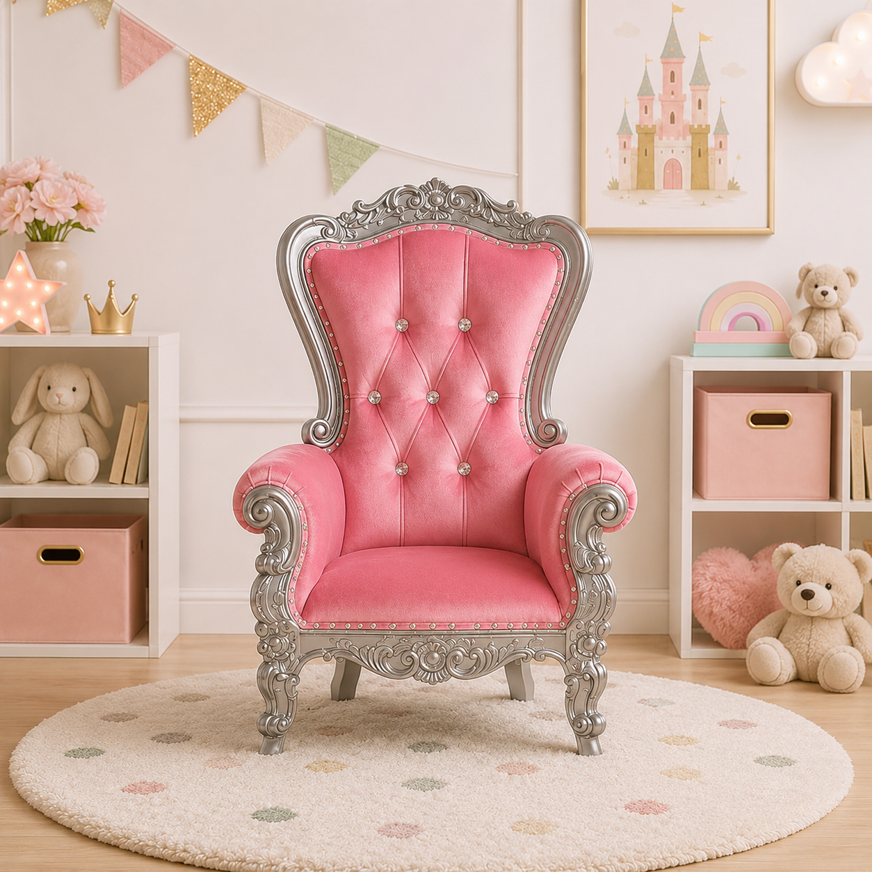 Mini Tiffany 33 Kids Throne - Velvet