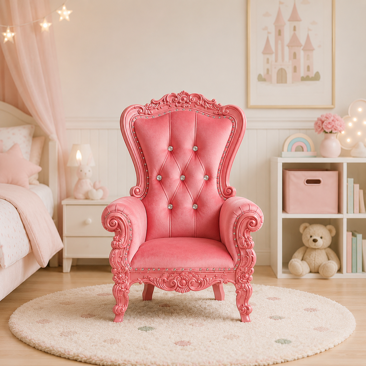 Mini Tiffany 33 Kids Throne - Velvet