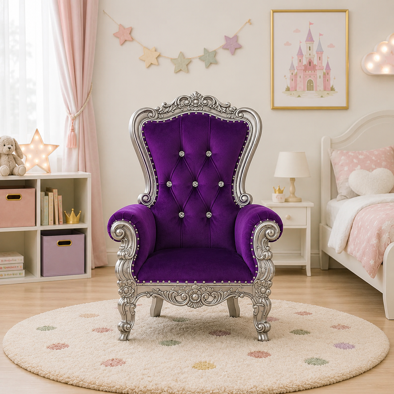 Mini Tiffany 33 Kids Throne - Velvet