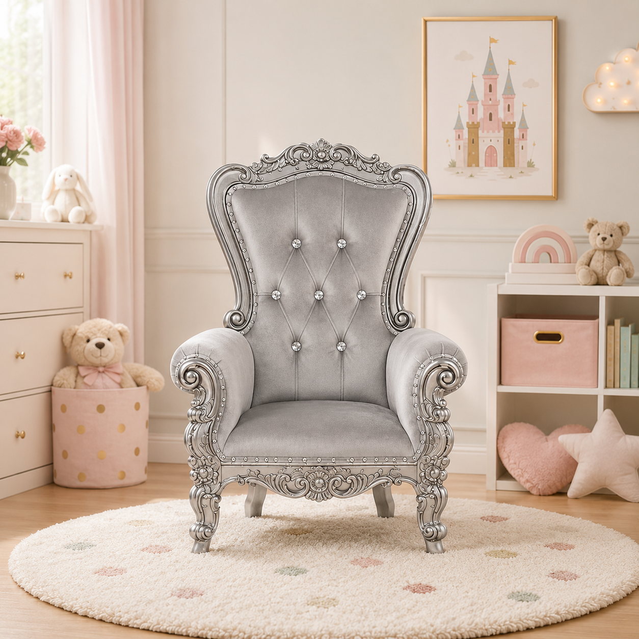 Mini Tiffany 33 Kids Throne - Velvet