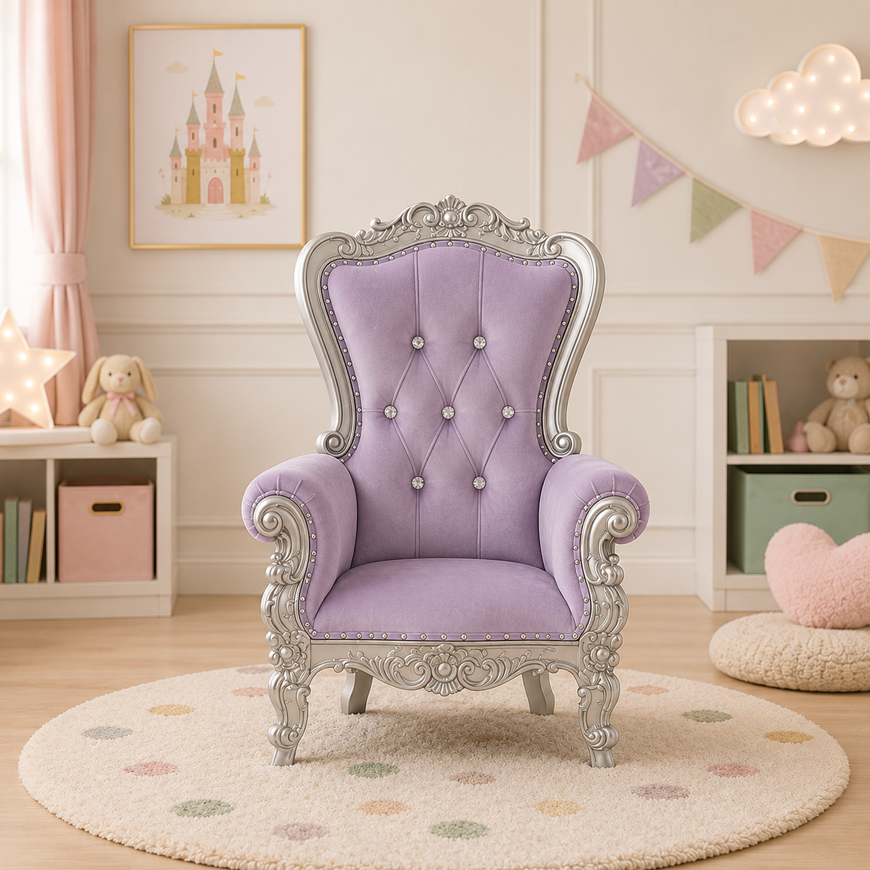 Mini Tiffany 33 Kids Throne - Velvet