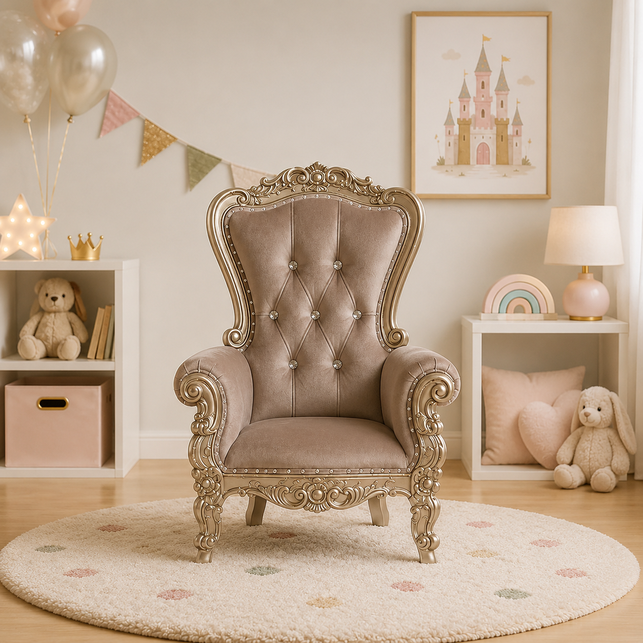 Mini Tiffany 33 Kids Throne - Velvet