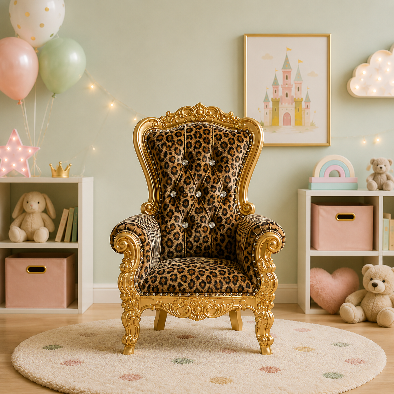 Mini Tiffany 33 Kids Throne - Velvet