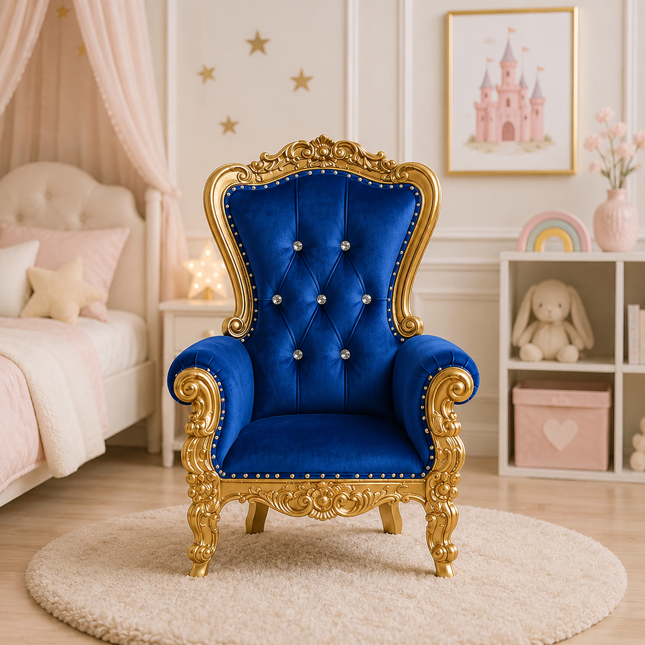 Mini Tiffany 33 Kids Throne - Velvet
