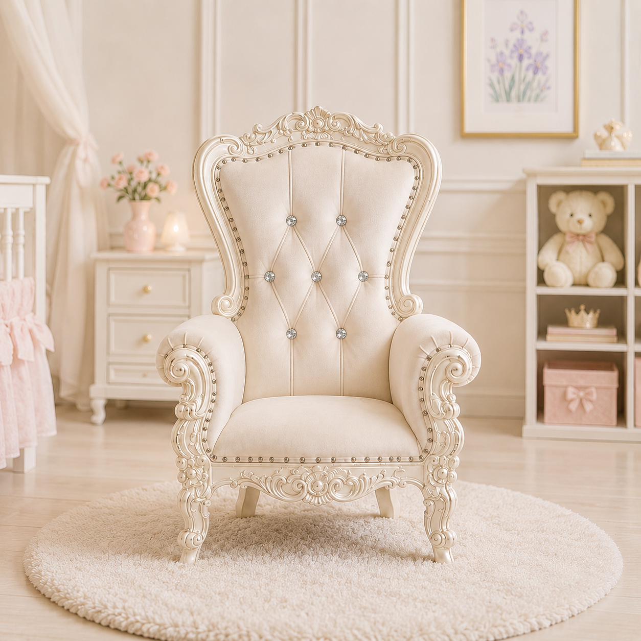 Mini Tiffany 33 Kids Throne - Velvet