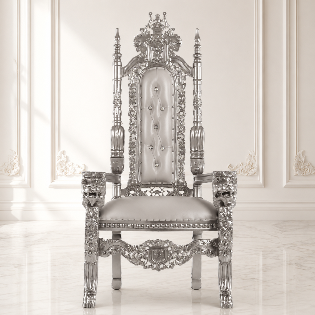 King David Lion Throne Chair - Vinyl
