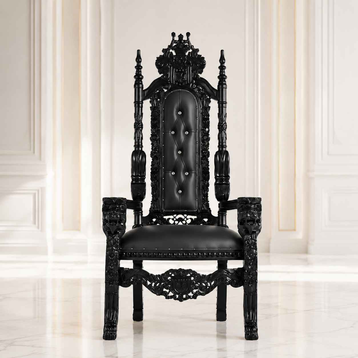 King David Lion Throne Chair - Vinyl
