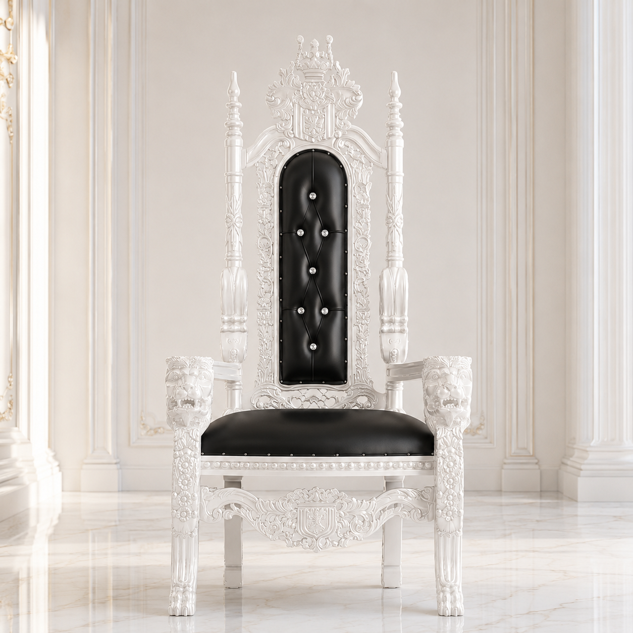 King David Lion Throne Chair - Vinyl