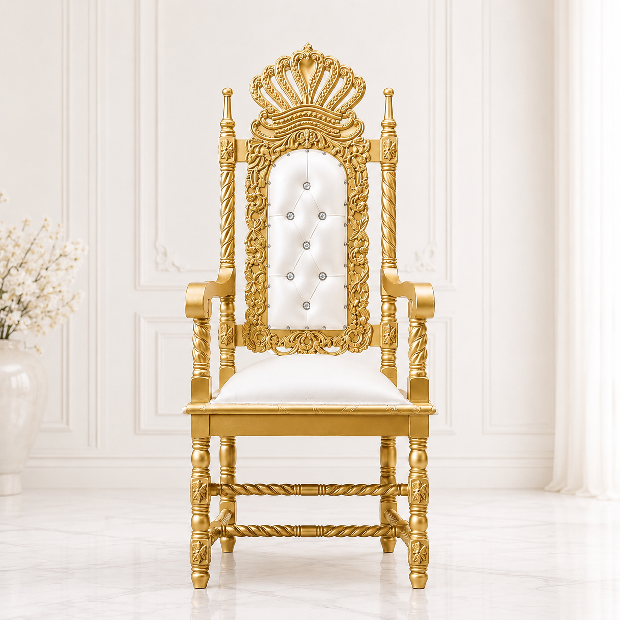 Cyprian Throne Chair