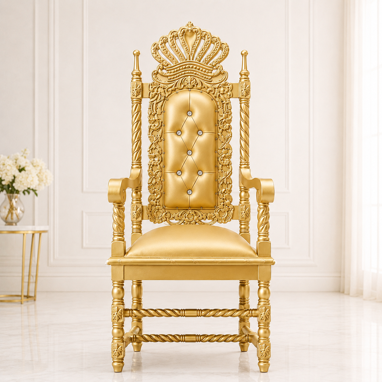 Cyprian Throne Chair