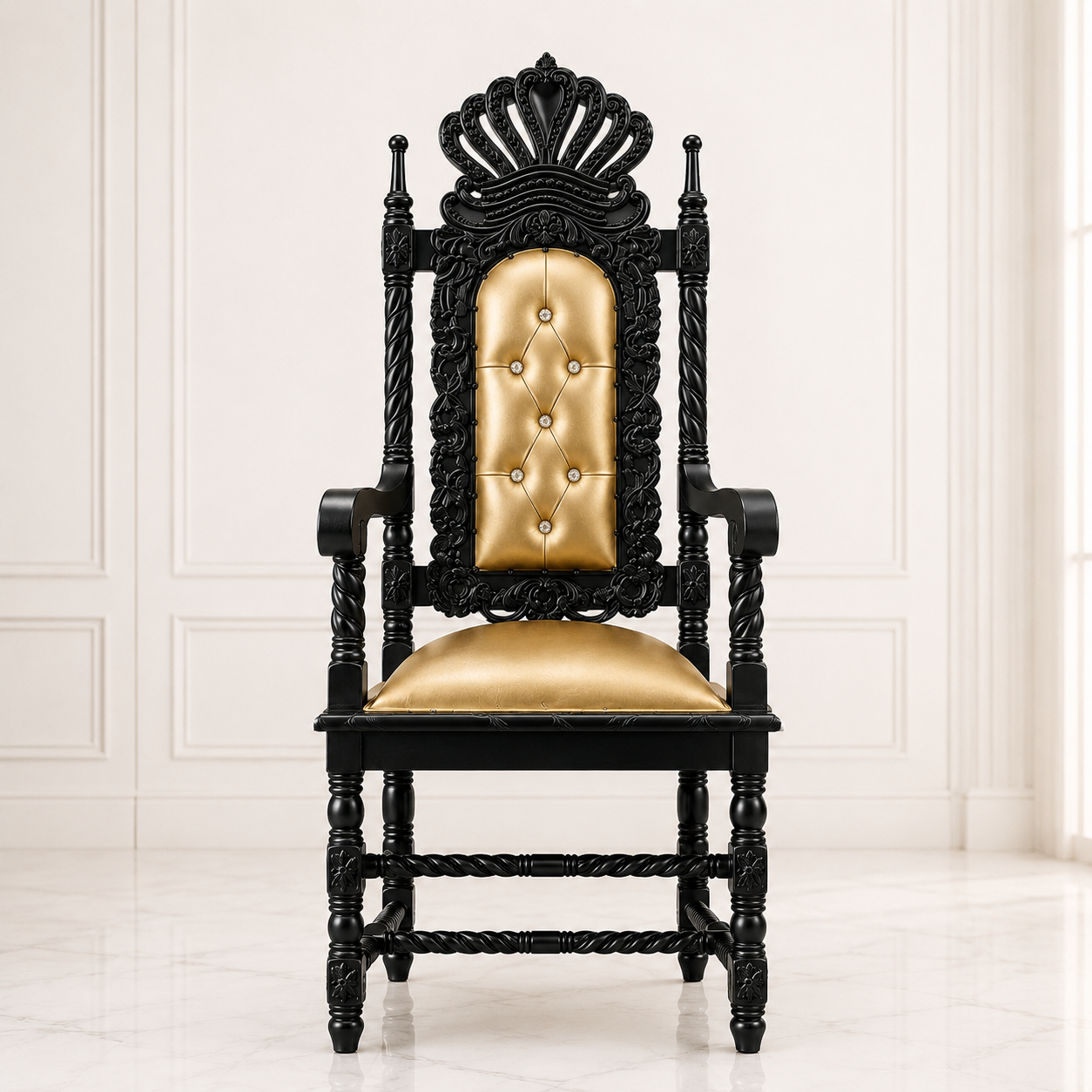 Cyprian Throne Chair