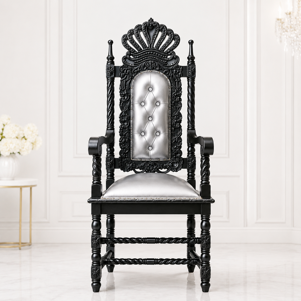 Cyprian Throne Chair