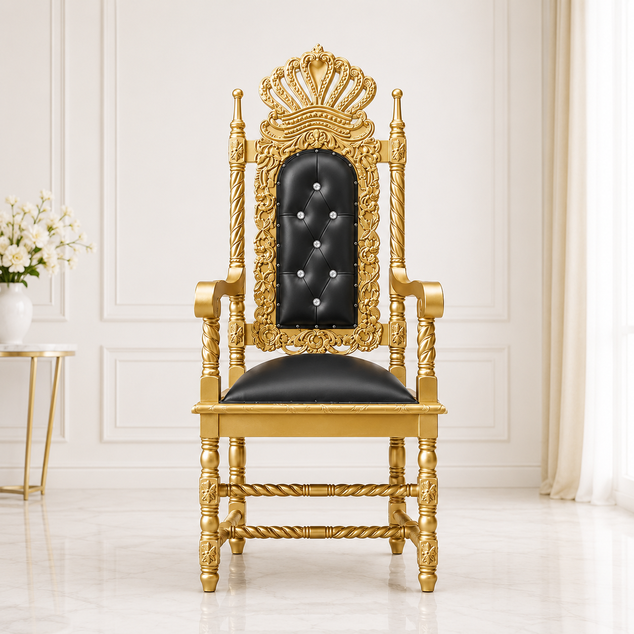 Cyprian Throne Chair