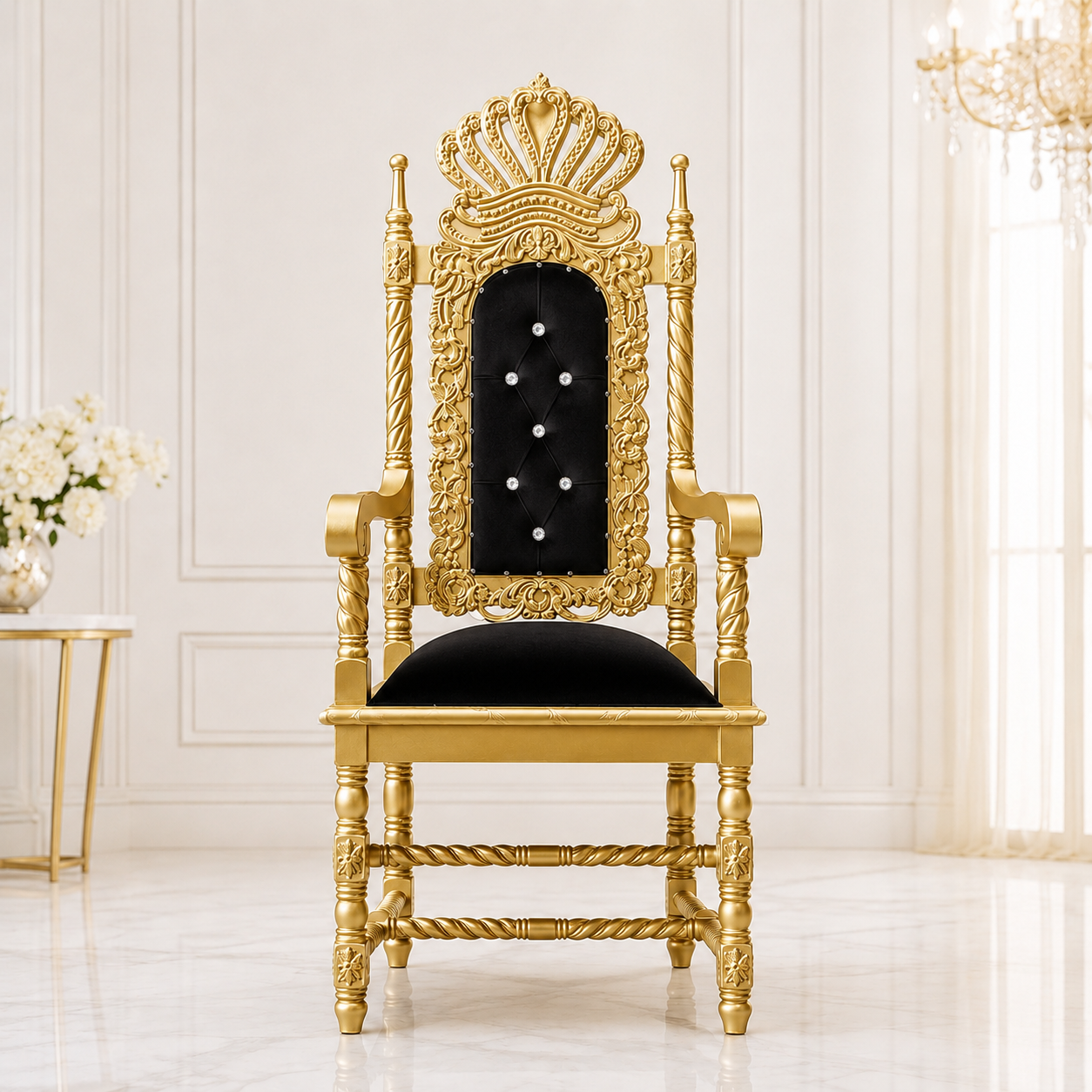 Cyprian Throne Chair