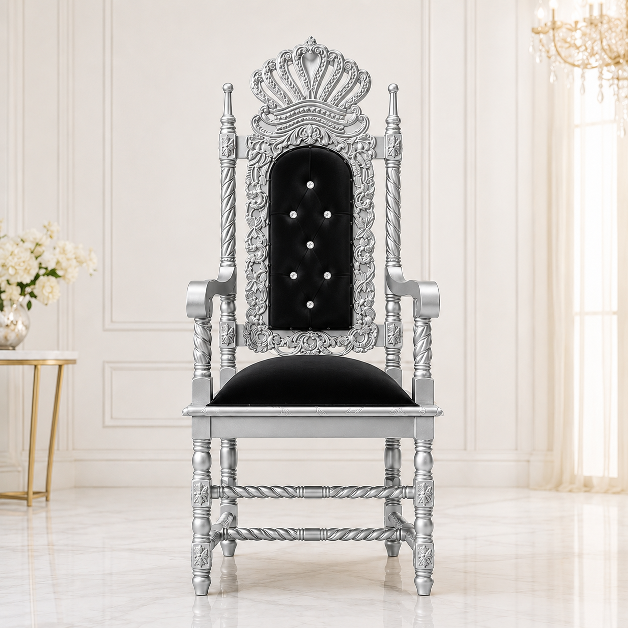 Cyprian Throne Chair