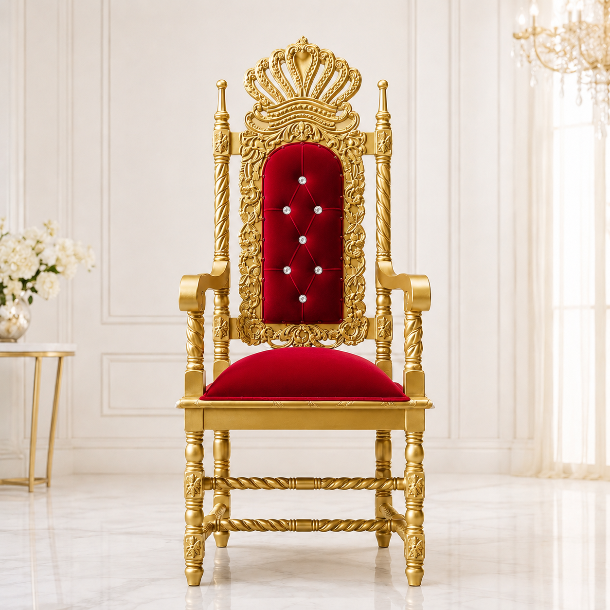 Cyprian Throne Chair