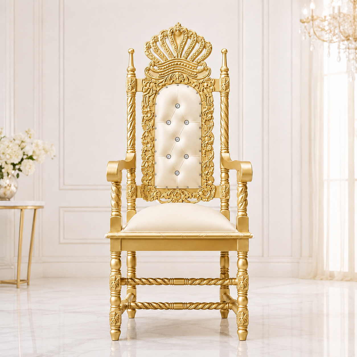 Cyprian Throne Chair