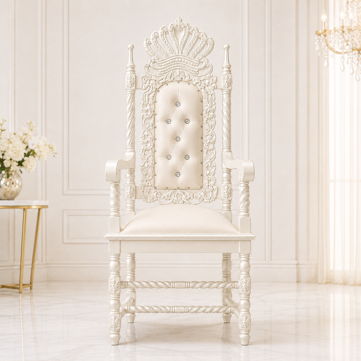 Cyprian Throne Chair