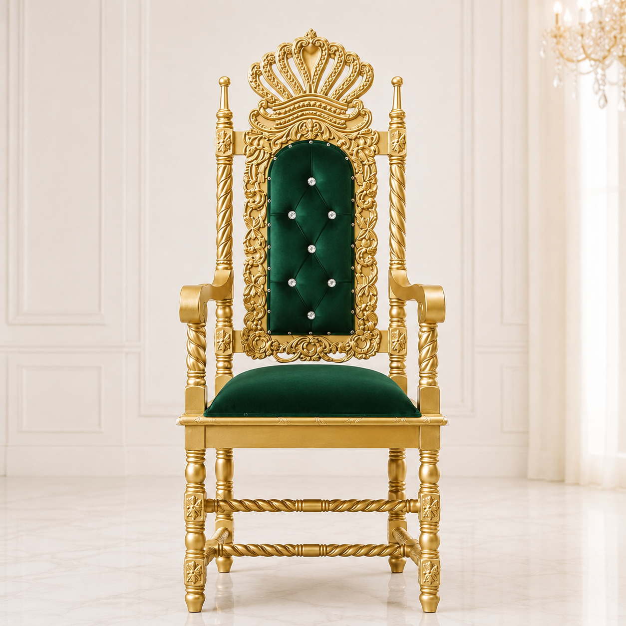 Cyprian Throne Chair