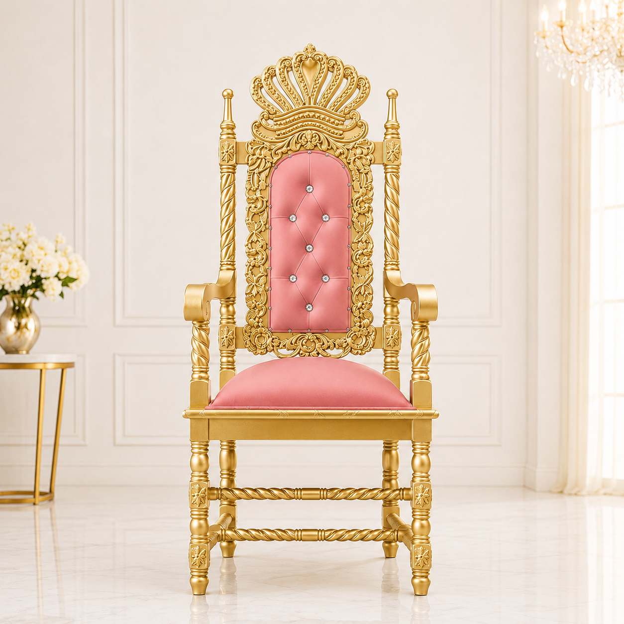 Cyprian Throne Chair