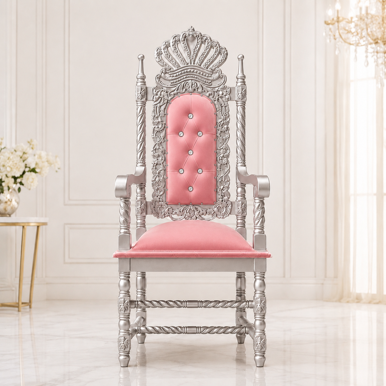 Cyprian Throne Chair