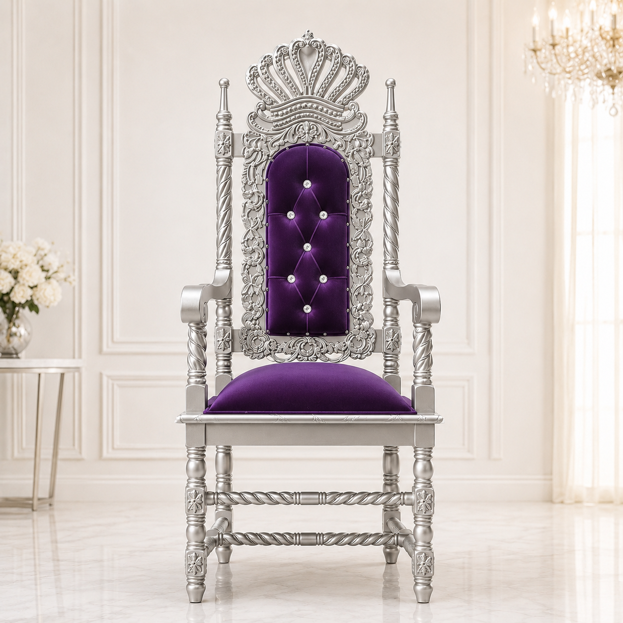 Cyprian Throne Chair