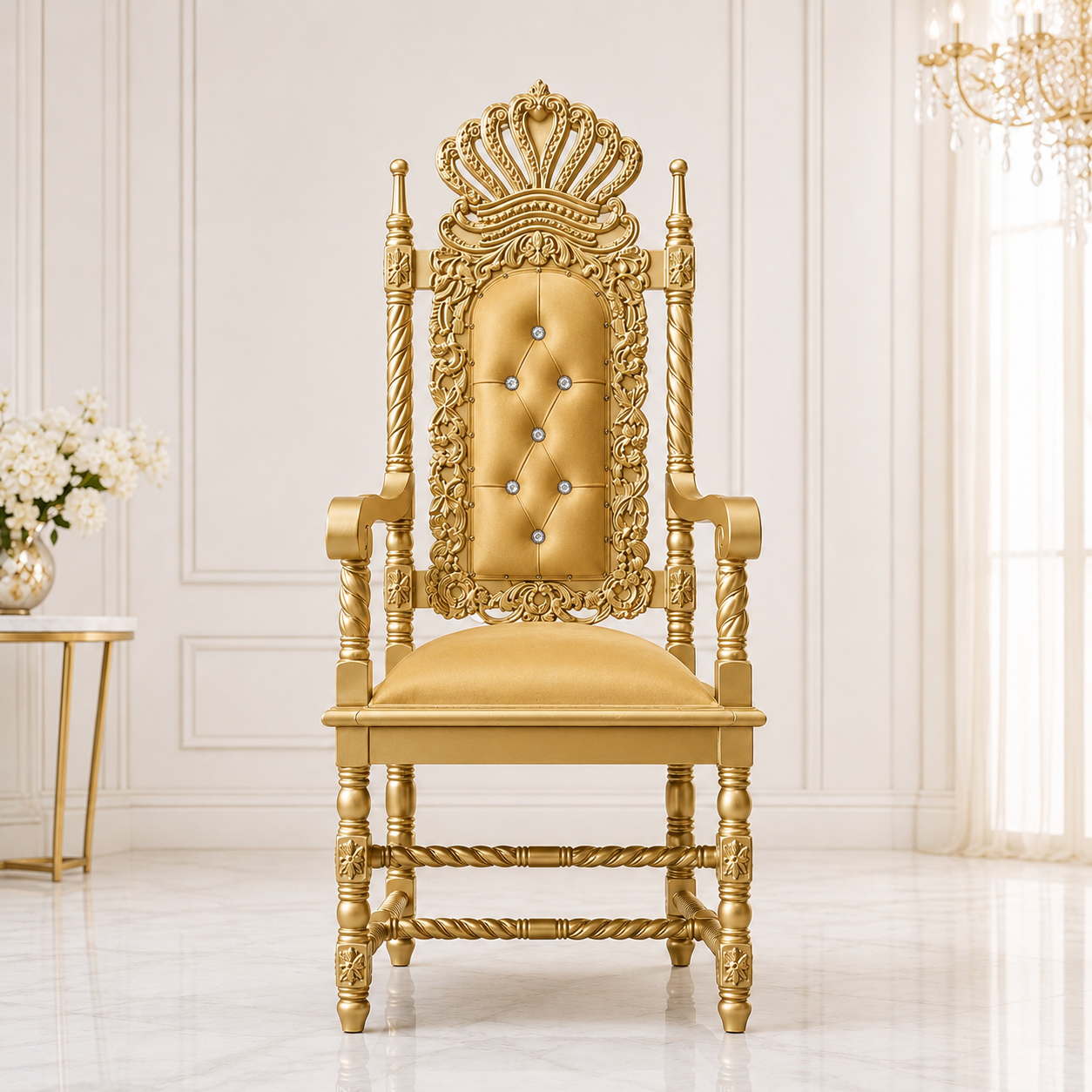 Cyprian Throne Chair
