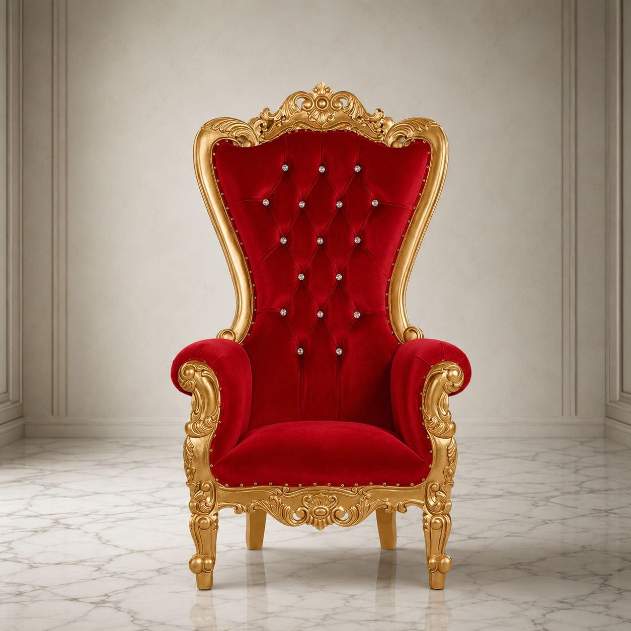 Queen Tiffany 59 Throne Chair
