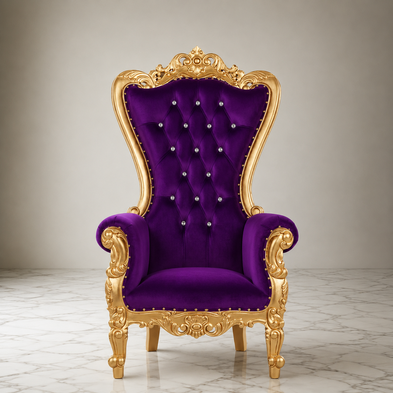 Queen Tiffany 59 Throne Chair