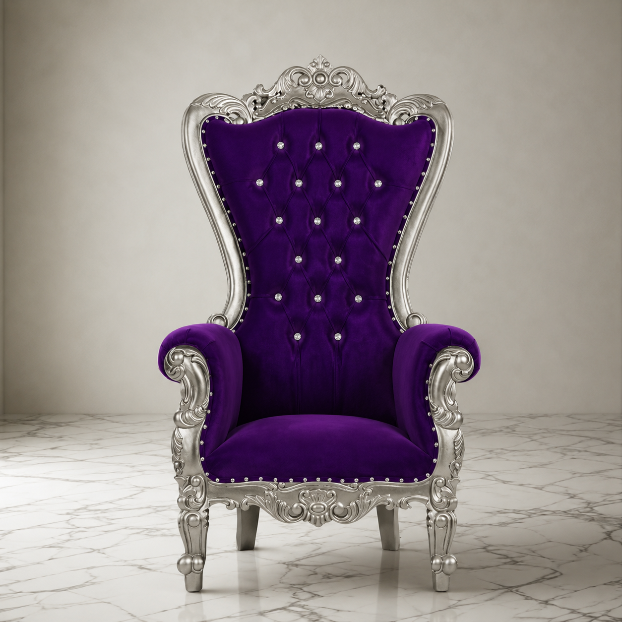 Queen Tiffany 59 Throne Chair