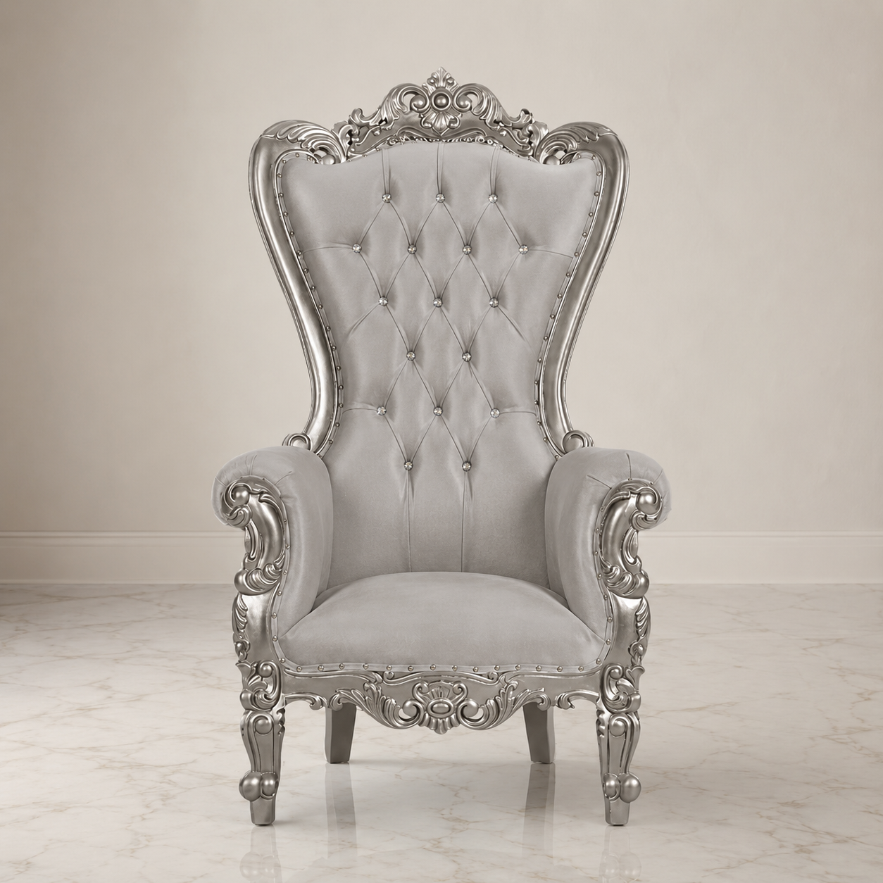 Queen Tiffany 59 Throne Chair