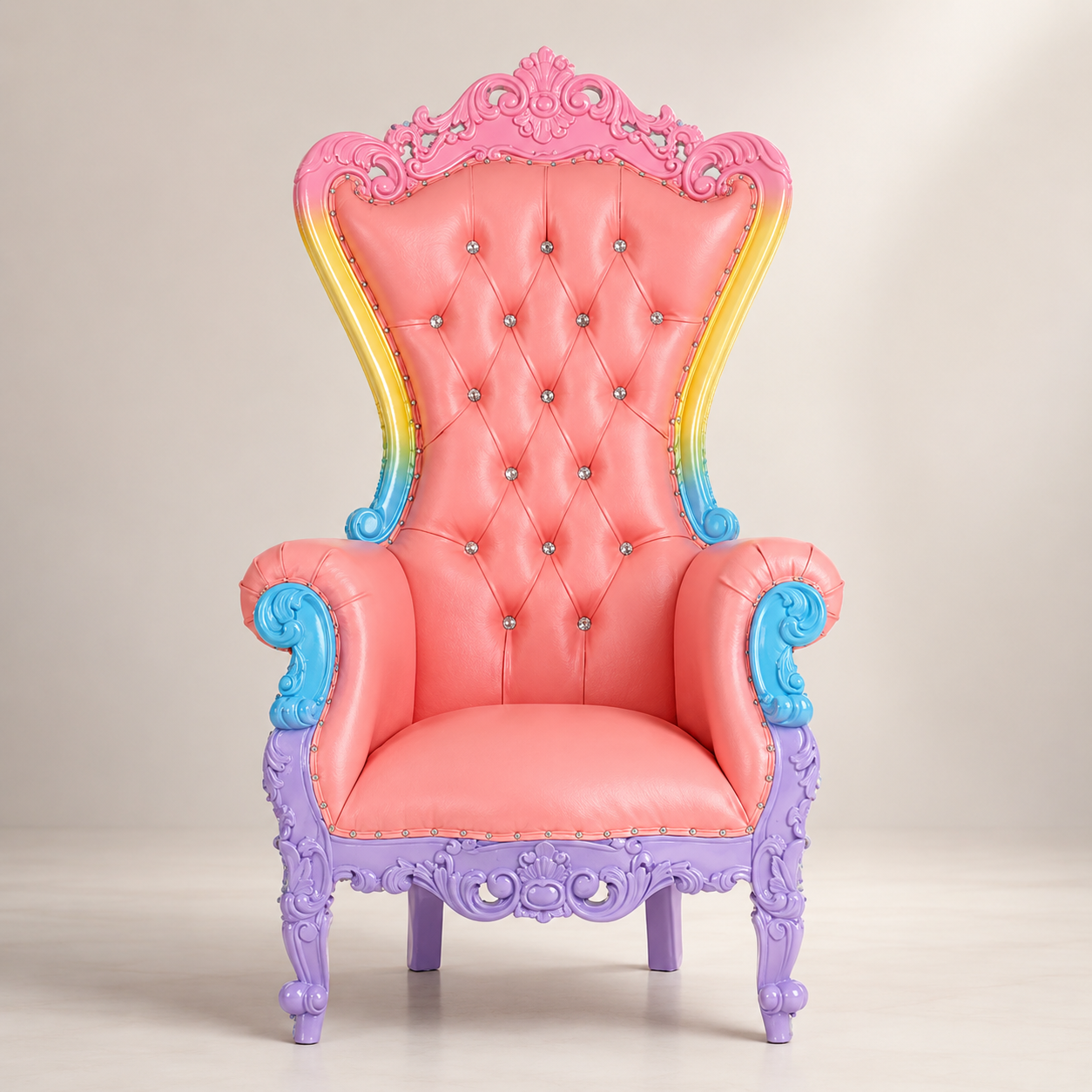 Queen Tiffany 59 Throne Chair
