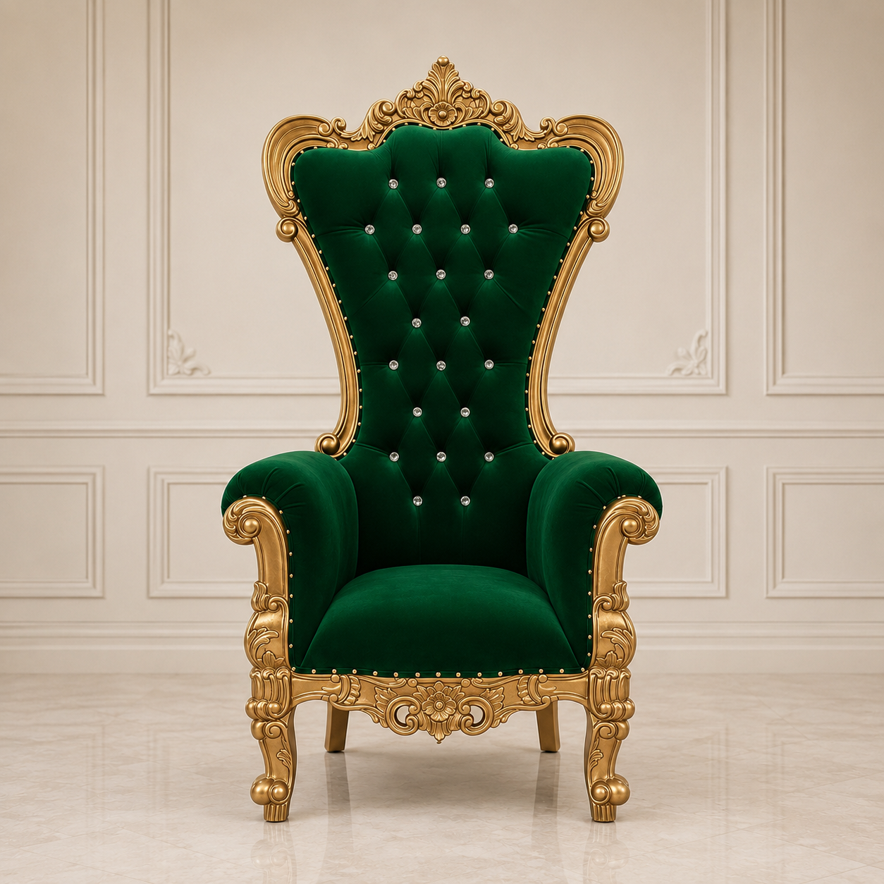 Silla del trono real Dania