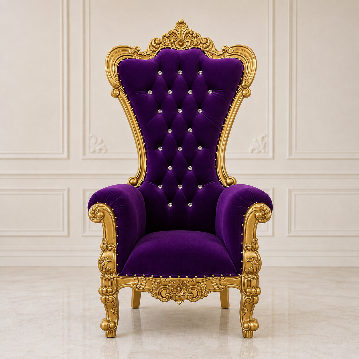 Silla del trono real Dania