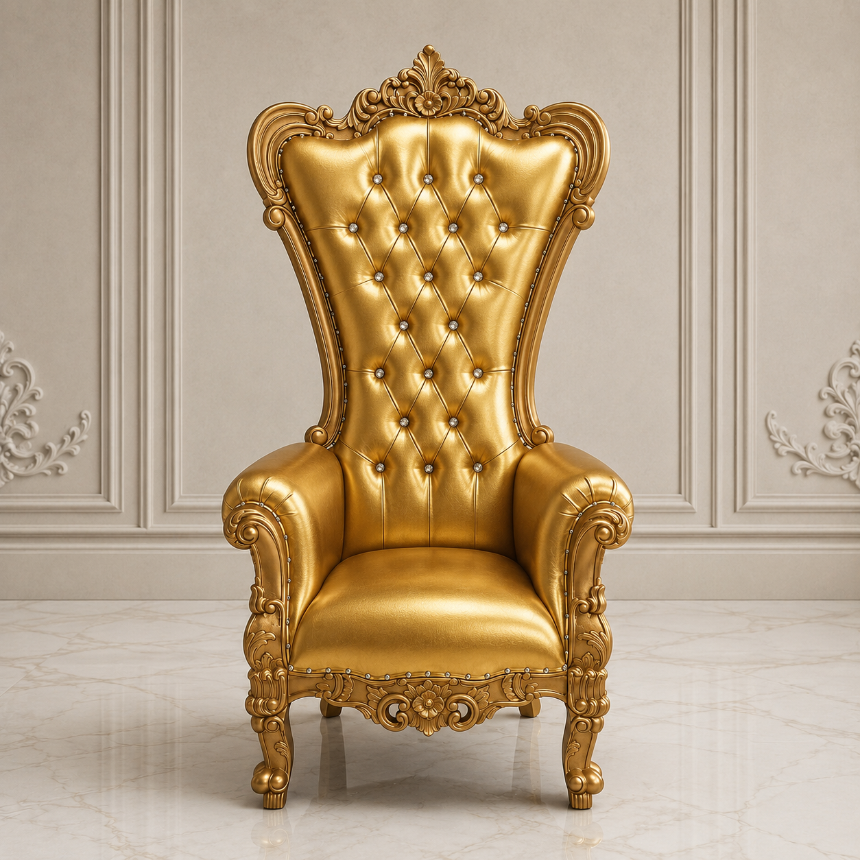 Dania Royal Throne Chair
